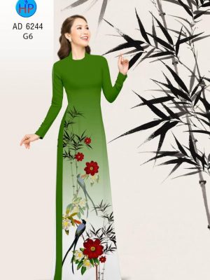 Vải áo dài Hoa và chim thiết kế 2019 AD 6244 35 1575961557 121 Vai ao dai Hoa va chim thiet ke 2019 AD