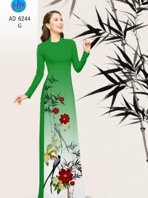 Vải áo dài Hoa và chim thiết kế 2019 AD 6244 34 1575961557 48 Vai ao dai Hoa va chim thiet ke 2019 AD