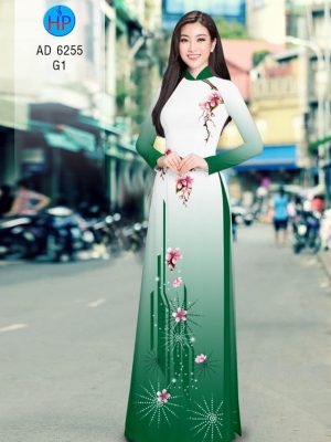 1575961779 15 Vai ao dai Hoa Dao vao Xuan kieu moi AD