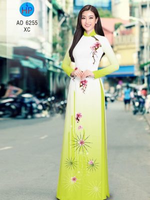 1575961779 183 Vai ao dai Hoa Dao vao Xuan kieu moi AD