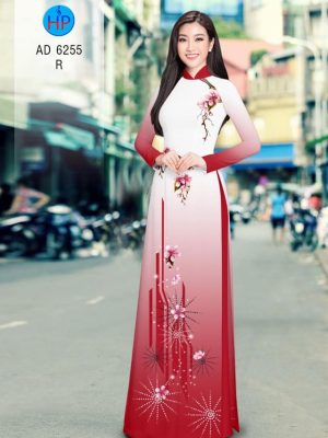 1575961779 298 Vai ao dai Hoa Dao vao Xuan kieu moi AD