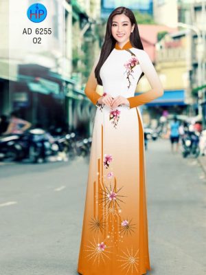 1575961779 479 Vai ao dai Hoa Dao vao Xuan kieu moi AD