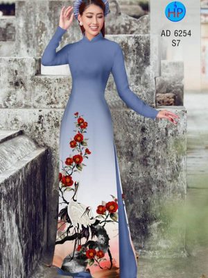 Vải áo dài Sếu và hoa thiết kế 2019 AD 6254 28 1575962086 216 Vai ao dai Seu va hoa thiet ke 2019 AD