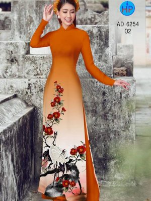 Vải áo dài Sếu và hoa thiết kế 2019 AD 6254 26 1575962086 243 Vai ao dai Seu va hoa thiet ke 2019 AD