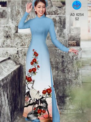 Vải áo dài Sếu và hoa thiết kế 2019 AD 6254 22 1575962086 529 Vai ao dai Seu va hoa thiet ke 2019 AD