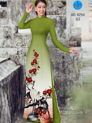 Vải áo dài Sếu và hoa thiết kế 2019 AD 6254 32 1575962086 673 Vai ao dai Seu va hoa thiet ke 2019 AD