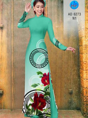 Vải áo dài Hoa in 3D kiểu mới AD 6273 30 1575965381 137 Vai ao dai Hoa in 3D kieu moi AD 6273
