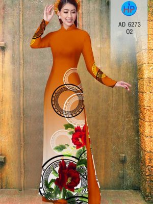 Vải áo dài Hoa in 3D kiểu mới AD 6273 28 1575965381 335 Vai ao dai Hoa in 3D kieu moi AD 6273
