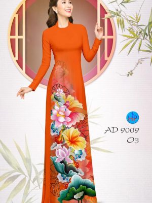 Vải áo dài Sen Tết Việt mới ra AD 9009 26 1576122838 544 Vai ao dai Sen Tet Viet moi ra AD 9009