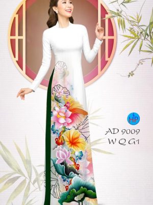 Vải áo dài Sen Tết Việt mới ra AD 9009 30 1576122839 303 Vai ao dai Sen Tet Viet moi ra AD 9009