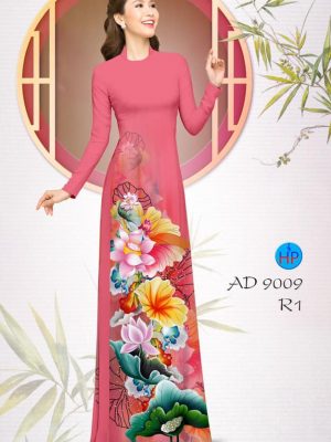 Vải áo dài Sen Tết Việt mới ra AD 9009 29 1576122839 412 Vai ao dai Sen Tet Viet moi ra AD 9009