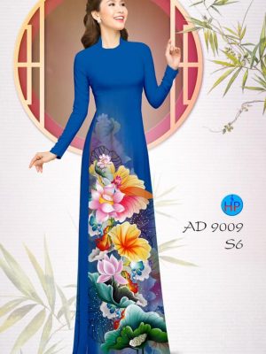 Vải áo dài Sen Tết Việt mới ra AD 9009 33 1576122839 436 Vai ao dai Sen Tet Viet moi ra AD 9009