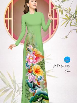 Vải áo dài Sen Tết Việt mới ra AD 9009 34 1576122839 526 Vai ao dai Sen Tet Viet moi ra AD 9009