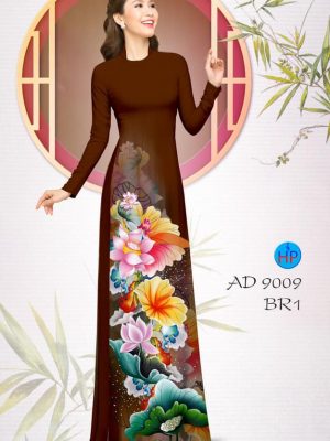 Vải áo dài Sen Tết Việt mới ra AD 9009 36 1576122839 679 Vai ao dai Sen Tet Viet moi ra AD 9009