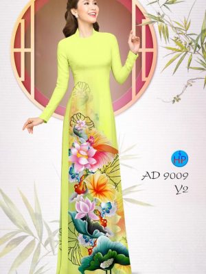 Vải áo dài Sen Tết Việt mới ra AD 9009 35 1576122839 995 Vai ao dai Sen Tet Viet moi ra AD 9009