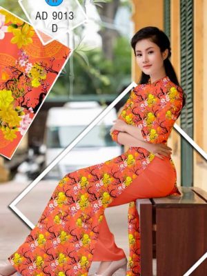 Vải áo dài Hoa Mai thiết kế 2019 AD 9013 33 1576124350 497 Vai ao dai Hoa Mai AD