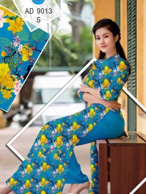 Vải áo dài Hoa Mai thiết kế 2019 AD 9013 23 1576207703 533 Vai ao dai Hoa Mai thiet ke 2019 AD 9013