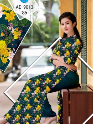 Vải áo dài Hoa Mai thiết kế 2019 AD 9013 22 1576207703 7 Vai ao dai Hoa Mai thiet ke 2019 AD 9013