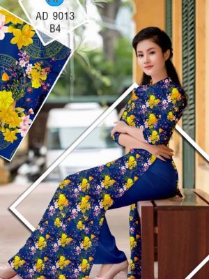 Vải áo dài Hoa Mai thiết kế 2019 AD 9013 31 1576207704 313 Vai ao dai Hoa Mai thiet ke 2019 AD 9013