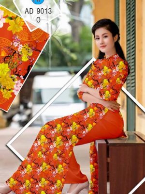 Vải áo dài Hoa Mai thiết kế 2019 AD 9013 28 1576207704 70 Vai ao dai Hoa Mai thiet ke 2019 AD 9013