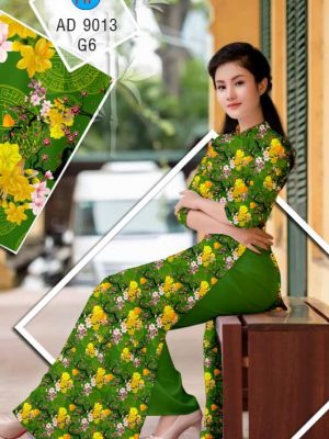 Vải áo dài Hoa Mai thiết kế 2019 AD 9013 32 1576207704 824 Vai ao dai Hoa Mai thiet ke 2019 AD 9013