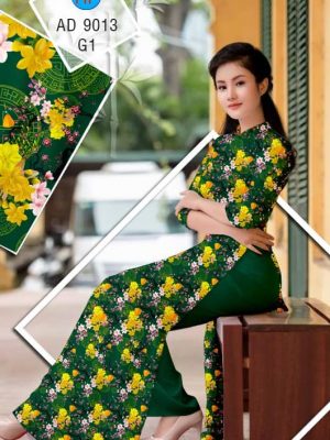 Vải áo dài Hoa Mai thiết kế 2019 AD 9013 29 1576207704 922 Vai ao dai Hoa Mai thiet ke 2019 AD 9013