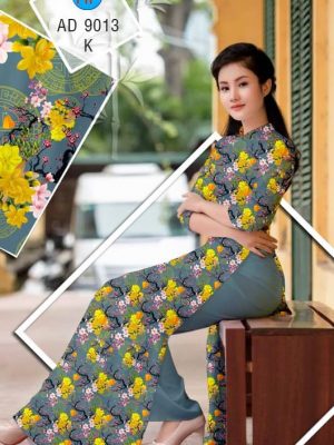 Vải áo dài Hoa Mai thiết kế 2019 AD 9013 26 1576207704 993 Vai ao dai Hoa Mai thiet ke 2019 AD 9013