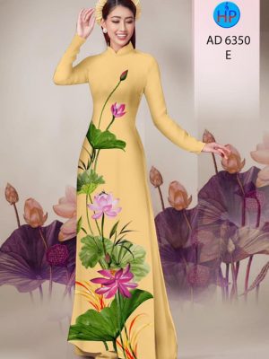 Vải áo dài Sen kiểu mới AD 6350 23 1576207819 18 Vai ao dai Sen kieu moi AD 6350