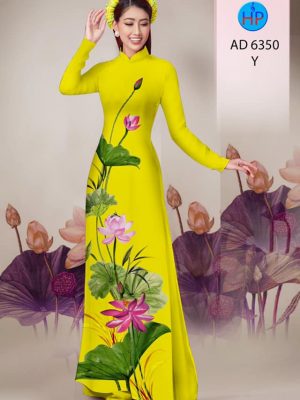 Vải áo dài Sen kiểu mới AD 6350 22 1576207819 88 Vai ao dai Sen kieu moi AD 6350