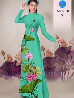 Vải áo dài Sen kiểu mới AD 6350 26 1576207820 747 Vai ao dai Sen kieu moi AD 6350