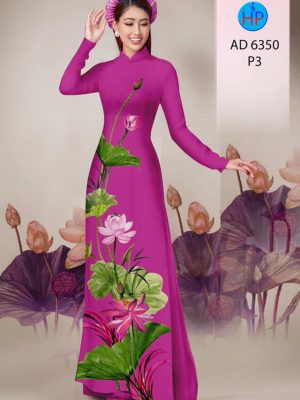 Vải áo dài Sen kiểu mới AD 6350 27 1576207820 849 Vai ao dai Sen kieu moi AD 6350