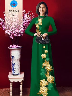 Vải áo dài Hoa ngọc trai kiểu mới AD 6349 25 1576207931 153 Vai ao dai Hoa ngoc trai kieu moi AD 6349