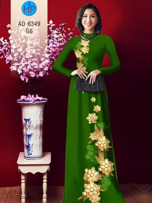 Vải áo dài Hoa ngọc trai kiểu mới AD 6349 24 1576207931 761 Vai ao dai Hoa ngoc trai kieu moi AD 6349