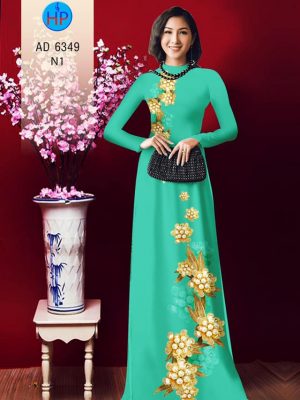 Vải áo dài Hoa ngọc trai kiểu mới AD 6349 30 1576207931 864 Vai ao dai Hoa ngoc trai kieu moi AD 6349