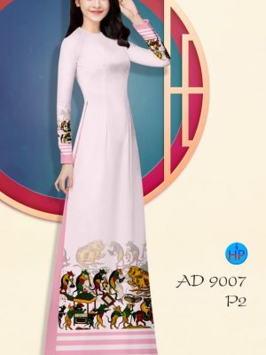 Vải áo dài Tranh dân gian Đông Hồ mới ra AD 9007 22 1576209336 383 Vai ao dai Tranh dan gian Dong Ho moi ra