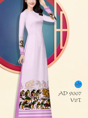 Vải áo dài Tranh dân gian Đông Hồ mới ra AD 9007 28 1576209336 772 Vai ao dai Tranh dan gian Dong Ho moi ra