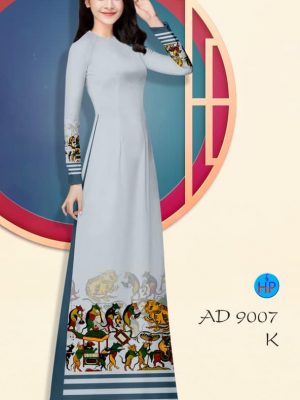 Vải áo dài Tranh dân gian Đông Hồ mới ra AD 9007 24 1576209336 942 Vai ao dai Tranh dan gian Dong Ho moi ra