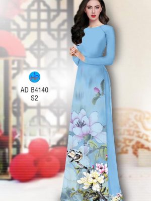 1576209575 442 Vai ao dai Hoa Dao va chim thiet ke 2019