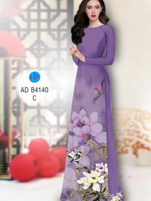 1576209575 559 Vai ao dai Hoa Dao va chim thiet ke 2019