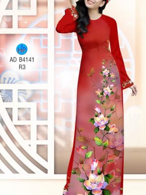 Vải áo dài Hoa sen in 3D kiểu mới AD B4141 32 1576209762 103 Vai ao dai Hoa sen in 3D kieu moi AD