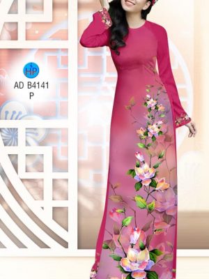 Vải áo dài Hoa sen in 3D kiểu mới AD B4141 30 1576209762 842 Vai ao dai Hoa sen in 3D kieu moi AD