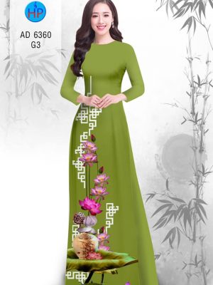 Vải áo dài Sen thiết kế 2019 AD 6360 21 1576291223 153 Vai ao dai Sen thiet ke 2019 AD 6360