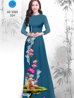 Vải áo dài Sen thiết kế 2019 AD 6360 28 1576291223 314 Vai ao dai Sen thiet ke 2019 AD 6360