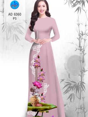Vải áo dài Sen thiết kế 2019 AD 6360 35 1576291223 350 Vai ao dai Sen thiet ke 2019 AD 6360