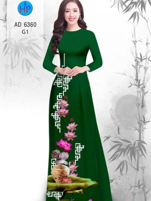 Vải áo dài Sen thiết kế 2019 AD 6360 22 1576291223 429 Vai ao dai Sen thiet ke 2019 AD 6360