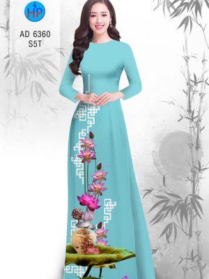 Vải áo dài Sen thiết kế 2019 AD 6360 31 1576291223 601 Vai ao dai Sen thiet ke 2019 AD 6360