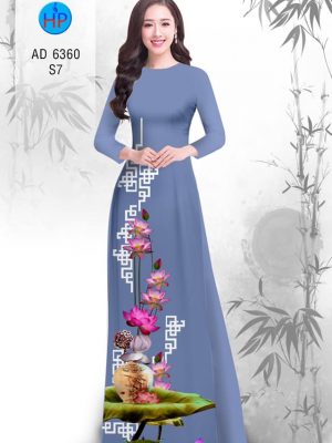 Vải áo dài Sen thiết kế 2019 AD 6360 33 1576291223 805 Vai ao dai Sen thiet ke 2019 AD 6360