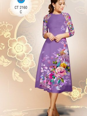1576292486 119 Vai ao dai cach tan Hoa Hong thiet ke 2019