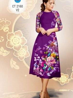 1576292486 434 Vai ao dai cach tan Hoa Hong thiet ke 2019