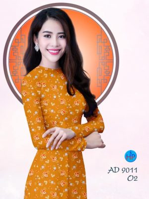 Vải áo dài Hoa đều dễ thương kiểu mới AD 9011 27 1576292822 106 Vai ao dai Hoa deu de thuong kieu moi AD